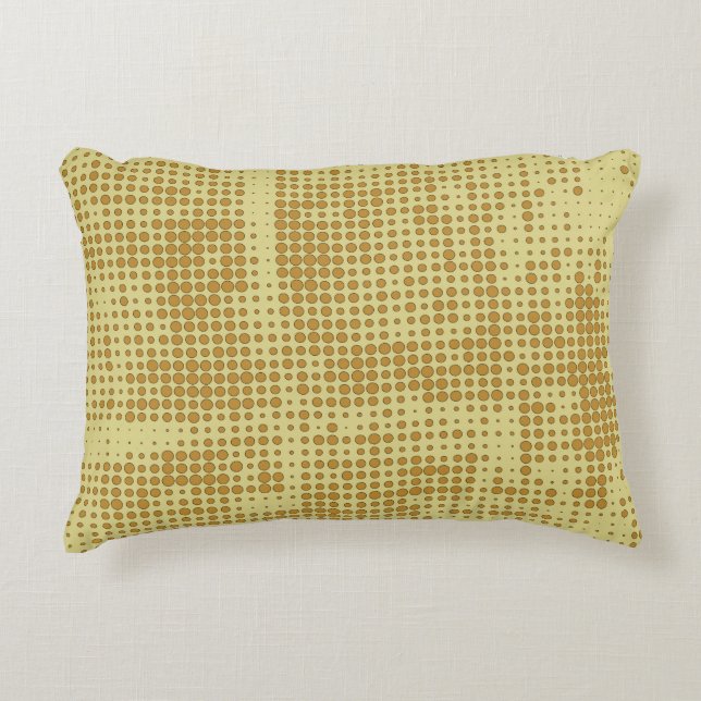 Abstract chaotic halfton. Texture of dots. Futuris Accent Pillow (Front)