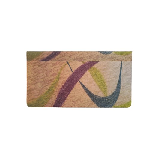 Abstract Checkbook Cover (Front)