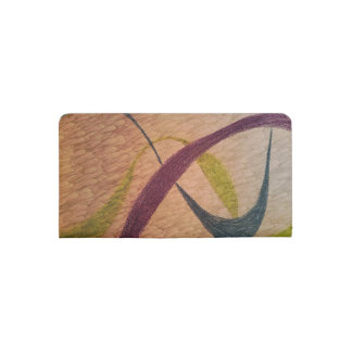 Abstract Checkbook Cover