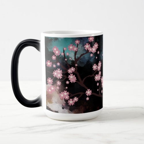 Abstract Cherry Blossom mug