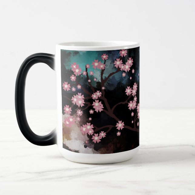 Abstract Cherry Blossom mug (Left)