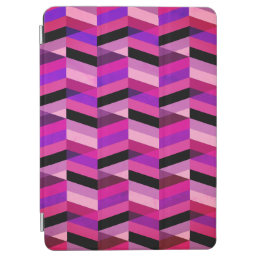 Abstract Chevron/Herringbone | Purples &amp; Violet iPad Air Cover