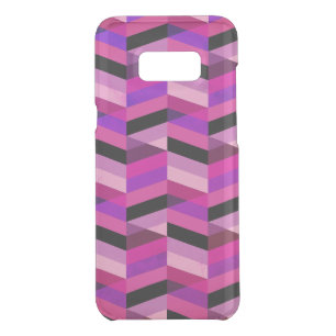 Abstract Chevron/Herringbone   Purples & Violet Uncommon Samsung Galaxy S8+ Case