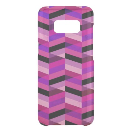 Abstract Chevron/Herringbone | Purples &amp; Violet Uncommon Samsung Galaxy S8 Case