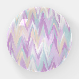 Abstract Chevrons Paperweight