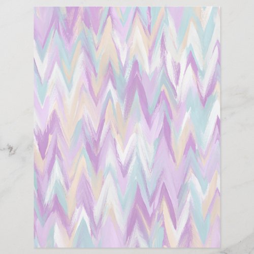 Abstract Chevrons Scrapbook Paper