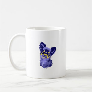 Abstract Chihuahua Coffee Mug