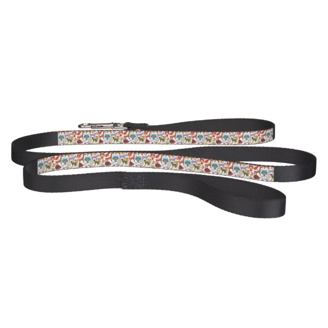 Abstract Child and Animals Pattern Pet Leash (Full)