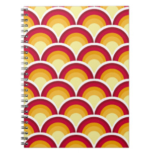 Abstract chinese,  japanese scaly skin mythical fa notebook