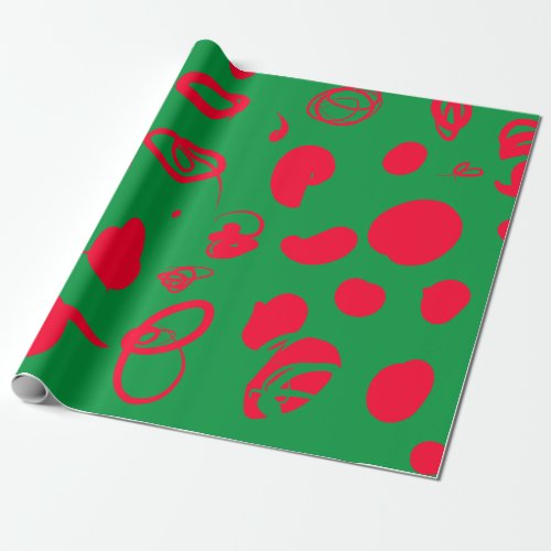 Abstract christmas design Wrapping Paper