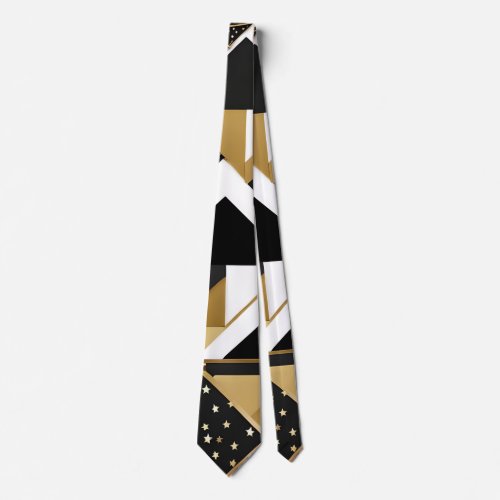 abstract christmas diamonds tie