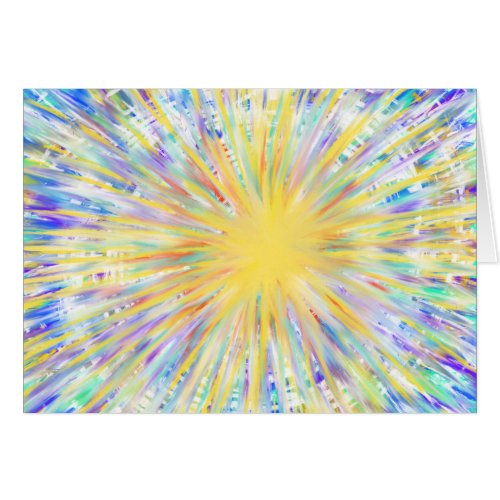 Abstract Christmas Star and Bible Quote