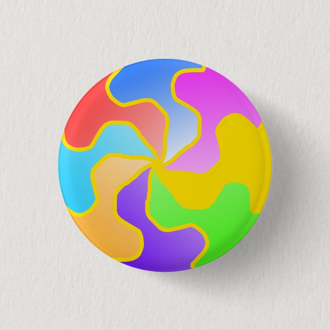 Abstract Circle Form Button (Front)