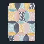 Abstract Circle Pattern iPad Mini Cover<br><div class="desc">Abstract Circle Pattern . Artist: Grace Popp. Image ID: 150359D.</div>