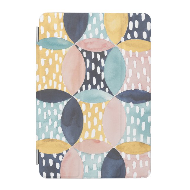 Abstract Circle Pattern iPad Mini Cover (Front)