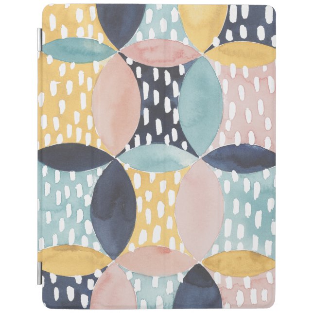 Abstract Circle Pattern iPad Smart Cover (Front)