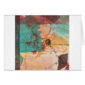 Abstract Circle Shapes Printmaking (Front Horizontal)