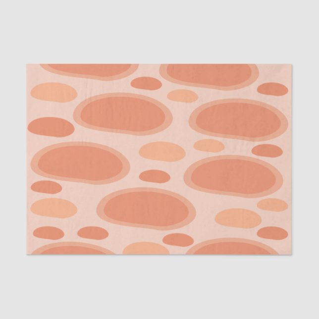Abstract Circle  Tissue Paper (Front)