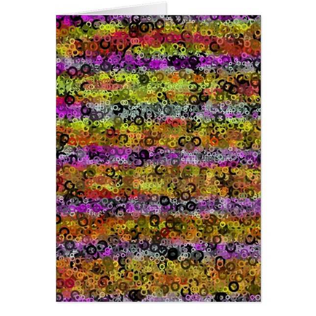 Abstract Circles Cards (Front)