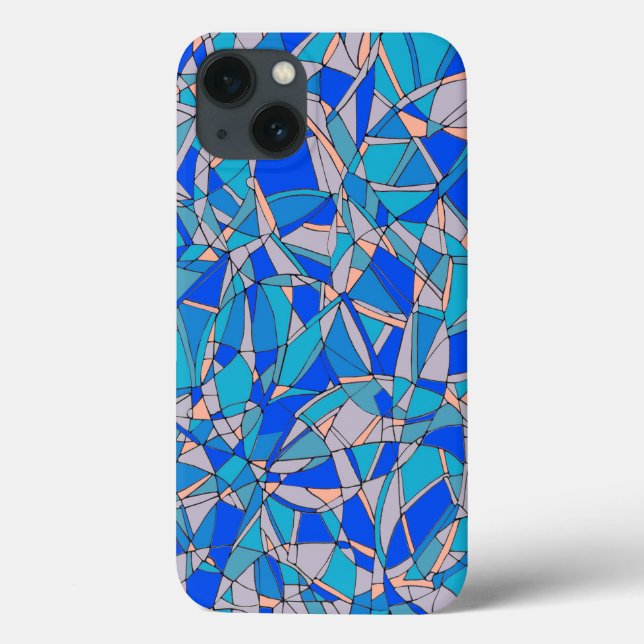 Abstract Circles Case-Mate iPhone Case (Back)