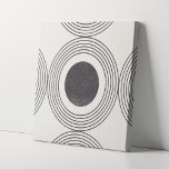 Abstract circles composition canvas print<br><div class="desc">Abstract contemporary circles design.</div>
