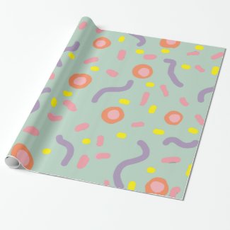 Abstract Circles Mint Mind Circles Dots 