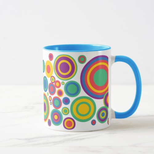 Abstract Circles Mug