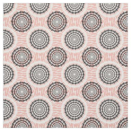 Abstract Circles Pattern fabric