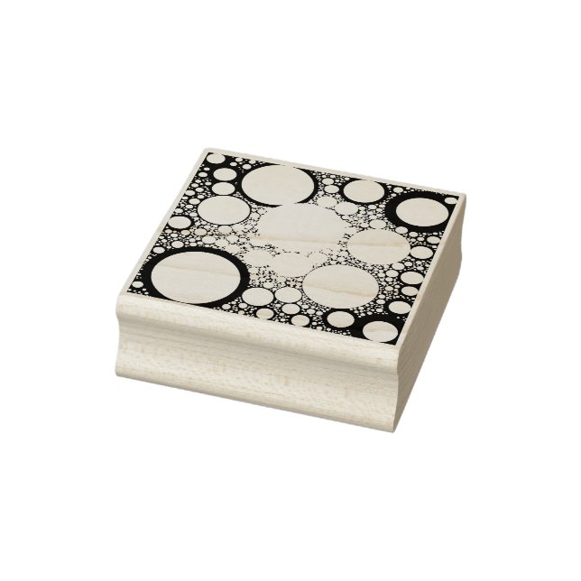 Abstract circles rubber stamp (Stamp)