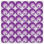 abstract circles violet pattern fabric