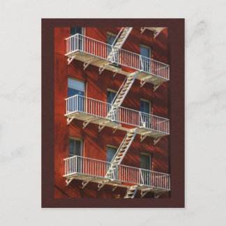 Abstract City Architectural Photo Postcard