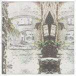 abstract city pattern.Tuscany old  city. Fabric