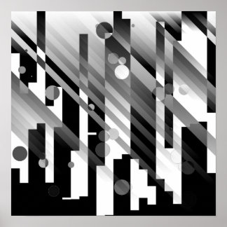 Abstract City Poster