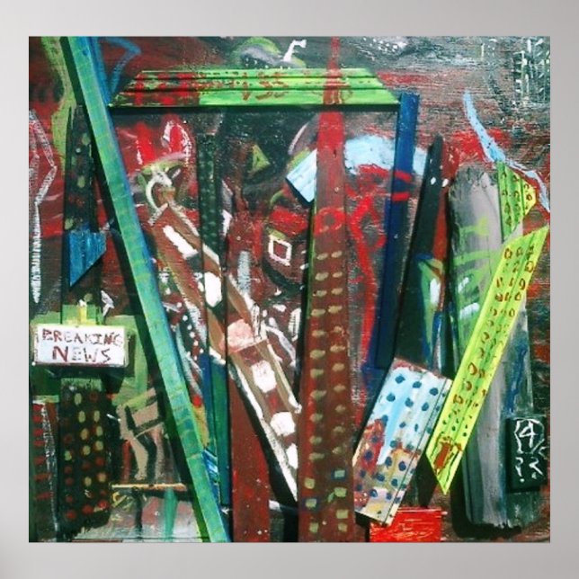 Abstract City Poster (Front)