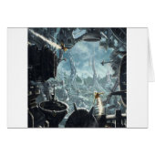 Abstract City Space Station (Front Horizontal)