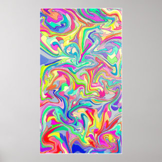 Abstract Classic Art Shape Poster