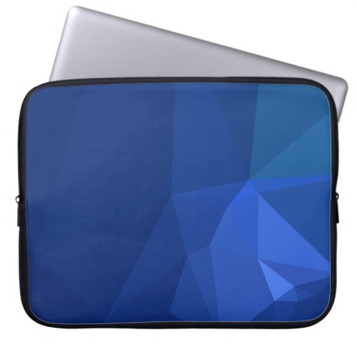 Abstract  Clean Geo Designs _ Deep Navy Laptop Sleeve