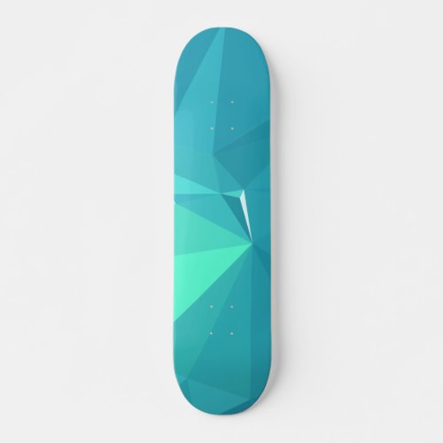 Abstract  Clean Geo Designs _ Falcon Crown Skateboard Deck