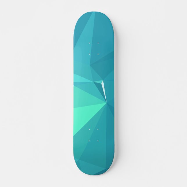 Abstract & Clean Geo Designs - Falcon Crown Skateboard Deck (Front)