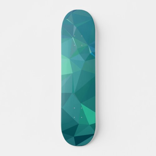 Abstract  Clean Geo Designs _ Pale Sky Skateboard Deck