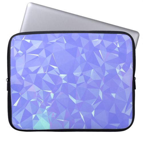 Abstract  Clean Geo Designs _ Shining Mist Laptop Sleeve