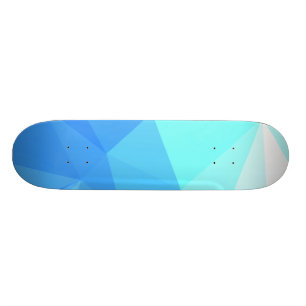 Abstract & Clean Geometric Designs - Snowcap Skateboard Deck
