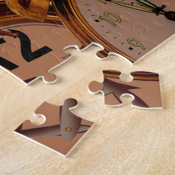 Abstract clocks jigsaw puzzle | Zazzle