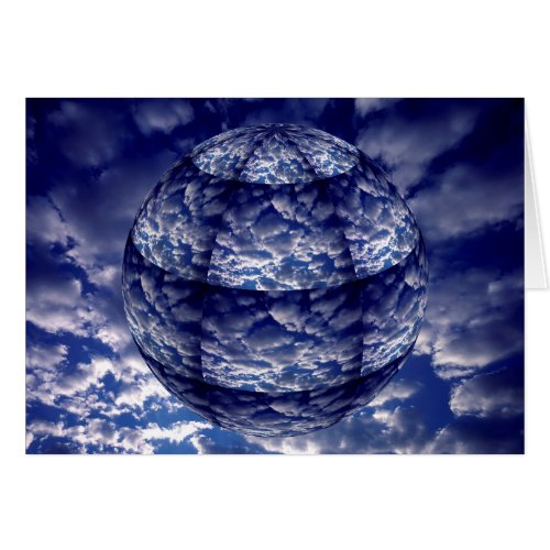 Abstract cloud 3D sphere
