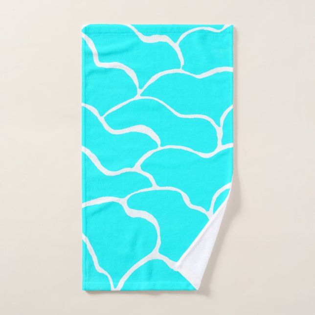 Abstract Cloud Hand Towel (Hand Towel)