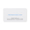 ABSTRACT CLOUD LOGO on BLUE GRADIENT Business Card