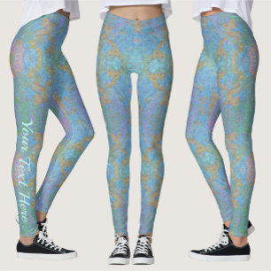 Abstract Clouds 2338 Leggings