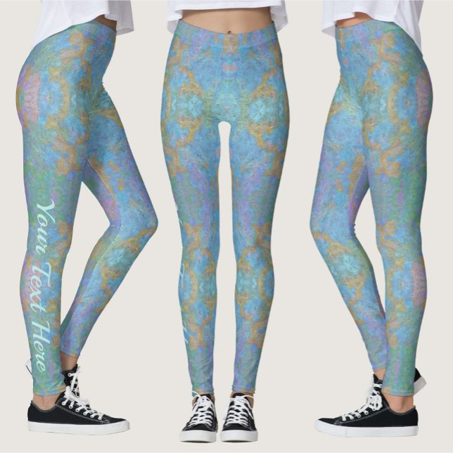 Abstract Clouds 2338 Leggings (Creator Uploaded)