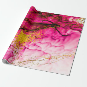 Abstract clouds-ART. Transparent creativity. Maste Wrapping Paper