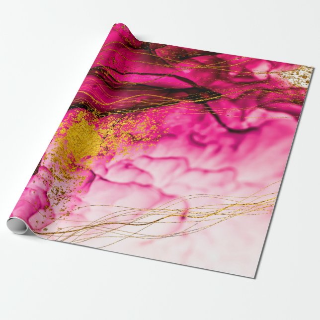 Abstract clouds-ART. Transparent creativity. Maste Wrapping Paper (Unrolled)